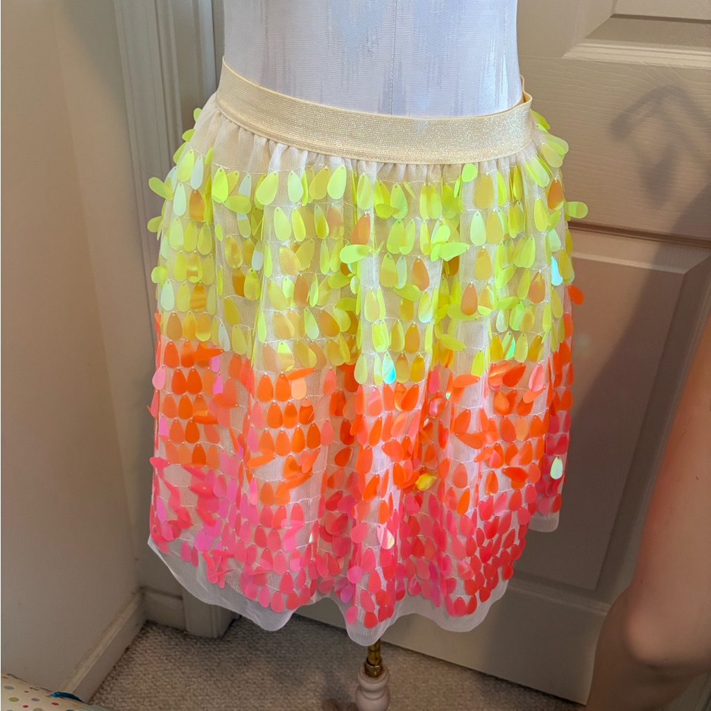 Cat & Jack Skirt Print Ad Item Size Xl 14/16 Girl Nwt